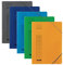 ELBA Eckspanner-Mappe Chic, 5er Pack, DIN A4, Karton, sortiert, 5 aus 7 Farben