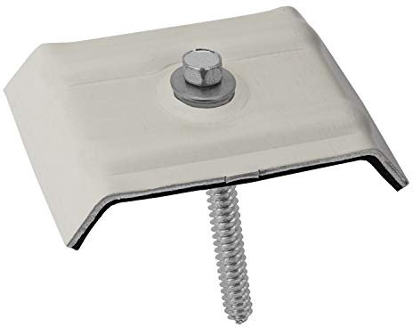 50 Stück Kalotten 35/207 farbig mit Fassadenbauschrauben für Wellplatten Lichtplatten Grauweiß RAL 9002