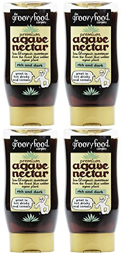 (4 PACK) - Groovy Food - Groovy Dark Agave Nectar | 250ml | 4 PACK BUNDLE