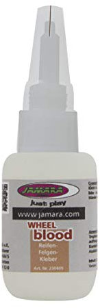 JAMARA 230409 230409-Modellbau Reifenkleber Wheel Blood mit Nadel 20g