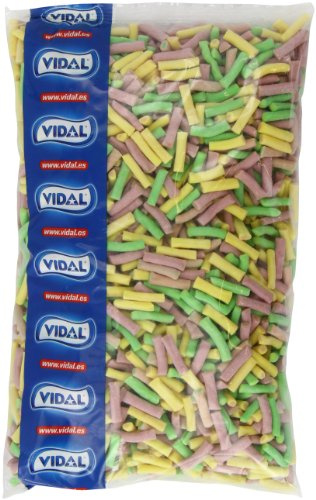 Vidal Rhubarb and Custard Tubes 3 Kg