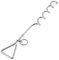 Accessotech Corkscrew Ground Spike Tie Out Stake Tether-Dog/Animal Spiral Tent Gazebo Anchor