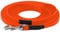 LENNIE BioThane Schleppleine, 20m mit Handschlaufe, Neon-Orange, 16mm für große Hunde, genäht