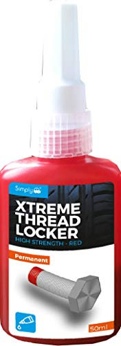 Simply Einfach xptl1 Xtreme Permanent Gewinde Locker, 50 ml, rot