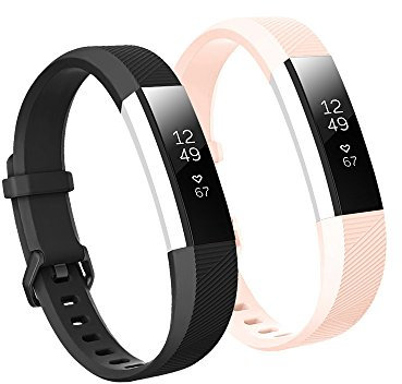 Fit-power – Ersatz-Armband für Fitbit Alta und Fitbit Alta HR S Pack of 2A