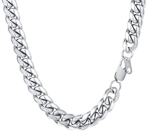 PROSTEEL Chains Necklace Men 10mm 46cm Stainless Steel Heavy Neck Chain