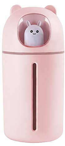 Facial Steamer Cold Mist Face Steamer Humidifier USB Charging Portable for Facial Steaming Instrument,Pink