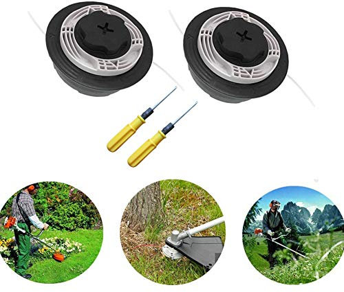 AutoCut C6-2 Lot de 2 têtes de débroussailleuse pour S-tihl facile à charger