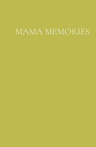 Mama Memories: Sage Lined Journal