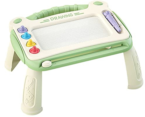 Uposao Ardoise Magique Enfant Tablette Dessin Enfant Effaçable, Tableau Magique Magnétique Planche à Dessin Magnétique Coloré Jouets Educatifs Cadeau de Noël pour Bambin Garçons Filles