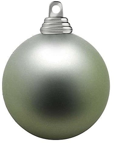 Deco Woerner Weihnachtskugeln Christbaumhänger Eukalyptus schwer entflammbar B1 matt 10cm 6St