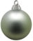 Deco Woerner Weihnachtskugeln Christbaumhänger Eukalyptus schwer entflammbar B1 matt 10cm 6St