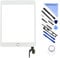 Digitizer Écran de rechange pour I Pad 7,9 Mini 3 3ème génération A1599 A1600 IC Connecteur avec bouton Home (LCD non inclus) + adhésif préinstallé + outils (blanc) (blanc)