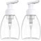 BRIGHTFROM Schaumseifenspender-Pumpflaschen, BPA-frei, leer, nachfüllbarer Kunststoffbehälter für Flüssigseife, Küche, Bad, Gewerbe, 250 ml, 2 Stück, transparent