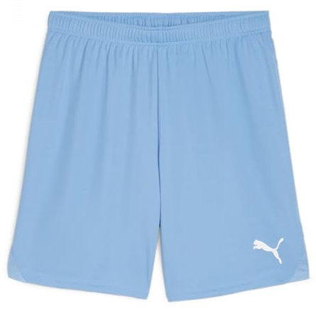 PUMA teamGOAL Shorts Jr, Unisex-Erwachsene Gestrickte Shorts, Team Light Blue-PUMA White, 705753