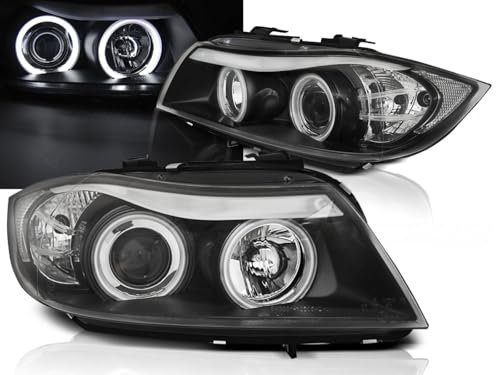 CCFL Angel Eyes Scheinwerfer Set für BMW 3er E90/E91 03.2005-08.2008