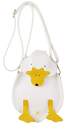 Jywmsc Neue Einzigartige Tier Form Design Cross Body Taschen für Damen/Girs Duck Clutch Geldbörsen Novel Schulter Messenger Bag