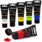 IMAPLUS Pintura Acrílica 6 x 45 ml - Pack pinturas, 45 Colores, 6 Tubos o botes de Pintura, No Tóxica, para Manualidades, Lienzos, Tela, Madera - Pack Básicos
