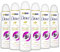 Dove Deodorante Spray Advanced Care Go Fresh Açaí, con Formula Idratante e Delicata sulla Pelle, Senza Alcol, Pelle Asciutta Fino a 72 Ore, Deodorante Uomo e Donna, 6 Pezzi da 150ml