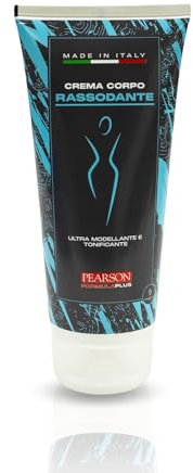 Pearson Crema Rassodante Pancia; Crema Addominali Uomo e Donna; Snellente e Rimodellante;Crema Riducente ; Flacone da 200 ML; Made in Italy