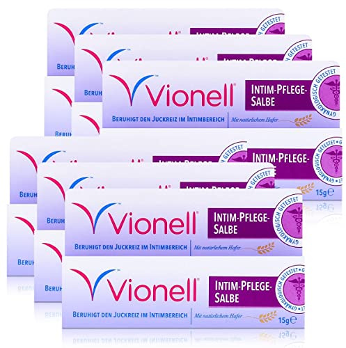 Vionell Intim-Pflege-Salbe 15g - Beruhigt Juckreiz (6er Pack)