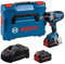 Bosch Professional 18V System BITURBO Akku Drehschlagschrauber GDS 18V-1600 HC (3/4 mit hoher Durchzugskraft, inkl. 2x Akku ProCORE18V 8.0Ah, Ladegerät GAL 1880 CV, Bluetooth-Modul GCY 42, L-BOXX)