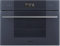 SMEG Microonde Combinato Incassabile SO4102M1G, Linea, Nettuno grigio, Combinato compatto