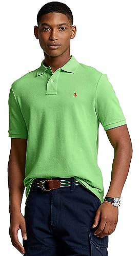Ralph Lauren Polo in piqué Custom Slim-Fit (IT, Testo, S, Regular, Regular, Kiwi Lime)
