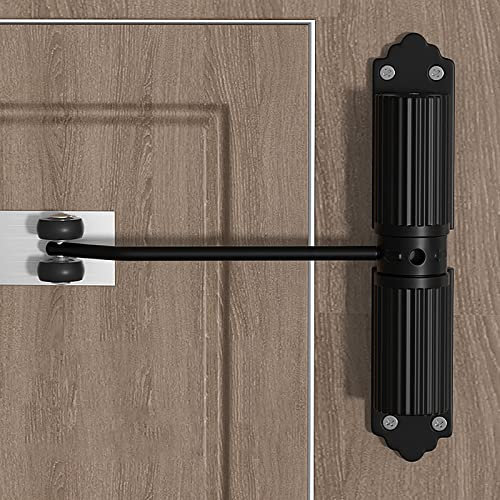 Heavy Duty Gate Closer - Automatic Hydraulic Door Closure with Safety Spring Loaded - Overhead Fire Rated Door Closer for Interior Exterior Doors