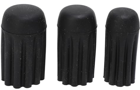 Silicone Finger Guards, Embroidery Thimble Protectors, 3pcs Sewing Finger Covers for Hot Glue Gun, Craft with Glue Gun, Home Use