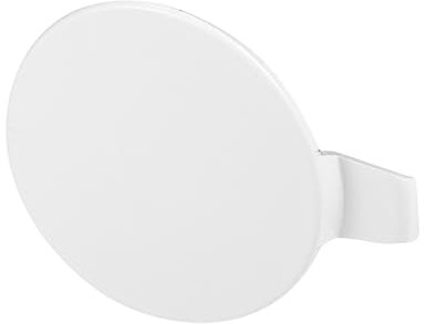 A ABSOPRO Front Bumper Tow Hook Eye Cover 1460701-00-b White for Tesla Model 3 Item Replacement