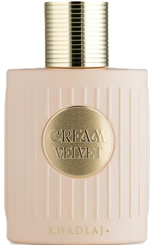 Khadlaj Cream Velvet Extracto de Perfume 100 ml - Perfume gourmet de Caramel Vainilla Almizcle