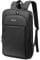 MOSISO Laptop Backpack for Men, Slim Lightweight Compact Computer Backpack for College Work Business Office Travel, 15.6 inch Waterproof Commute Laptop Bag Casual Daypack with Luggage Strap, Black