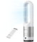 ZICOOLER 22 Inch Silent Tower Fan with Remote Control 8 Speeds Oscillation 90° Timer 9H and LED Display for Kitchen/Living Room/Office