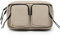 Johnny Urban Bauchtasche Herren & Damen Beige - Wesley - Große Gürteltasche 3 L zum Umhängen - Crossbody Bag Groß mit verstellbarem Gurt - Matte PU Beschichtung - Wasserabweisend
