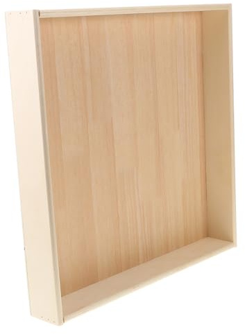 SOPOTUTU Bac à Sable Portable Bois pour Garçon Fille Plateau de Jeu Compact et Boîte de Rangement Ludique Extérieur Sécurisé pour Garçons et Filles