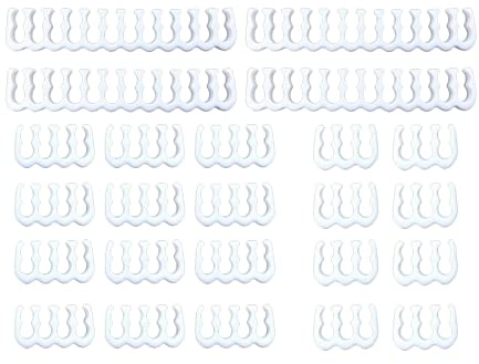 Kabelkamm-Set für 3–3,6 mm PC-Stromkabel, weiß, 6-polig, 8-polig, 24-polig, 6-polig, 8-polig, 24-polig, 24-polig, 24-polig