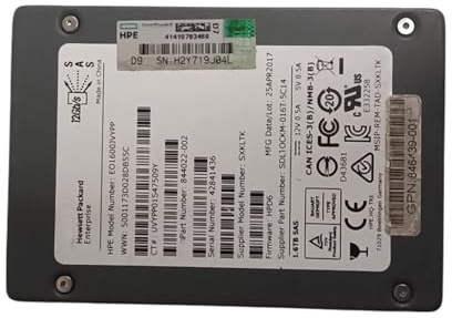 WBOBKO 1 pezzo EO1600JVYPP per 1.6T SAS SSD Hard Drive