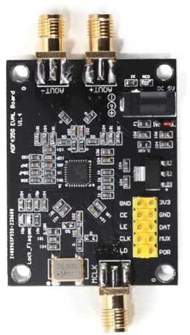 Adf4351/adf4350 Placa de desarrollo - Generador de señal RF de 35 MHz a 4.4 GHz con salida hembra PLL SPI Control de frecuencia de barrido de saltos para pruebas RF Plus sistemas de comunicación