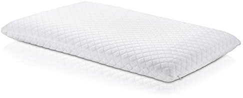 Perfect Soft Thin Pillow for Adults, 3 inch Flat Pillow for Sleeping, 71 x 40 x 6 cm, Thin Memory Foam Pillow, Slim memory foam pillow