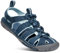 KEEN Clearwater CNX, Sandalias Mujer, Azul (Navy/Blue Glow), 37.5 EU