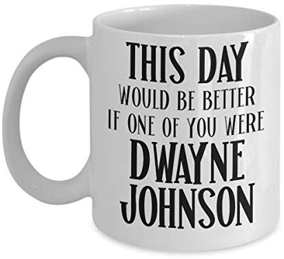 Ashton Books-n-Things Dwayne Johnson Tasse für Kollegen, Büro, Geschenk für Männer, The Rock-Fan, Geschenk für Frauen, lustiger Sarkasmus, Teetasse, Arbeitstassen, Gag-Geschenke