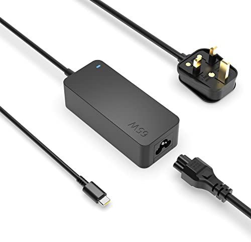 10 Ft, 65W USB-C Fast Charging Compatible with Lenovo Thinkpad Yoga T14 T15 T14s L13 L14 L15 X13 R14 E14 E15 P53s P43s P14s P15s C13 Gen 1-6, X1 Carbon, Tablet, Nano Series Laptop Power Adapter, 45W