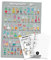 Sunnywall® Lernposter: Mein ABC in der Grundschrift (GS) in A1-59 x 84 cm + Schreiblernblätter zum Ausdrucken Druckschrift
