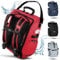 Valkental® - 3in1 Fahrradtasche Pro - Das Original - Hochwertiges Nylon - 23L Volumen - Geeignet als Gepäckträgertasche, Rucksack & Umhängetasche - 100% Wasserdicht - Fahrradtasche für Gepäckträger