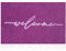 AAZZKANG Purple Outdoor Mat Front Door Entrance Indoor Welcome Doormat Durable,Easy to Clean Anti Slip Rubber Door Mat Decorative