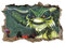 Graffiti Gremlin 3D Hole In The Wall Sticker