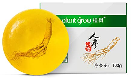 Ginseng Tineless Versicolor Heilseife mit Bitterginseng-Extrakten,Handgemachte Seife gegen Milben und Ginseng,Seife zur Porenentfernung bei Akne, Pickel,Tiefenreinigung