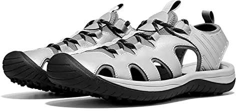 PGM EU 41 Sandales de golf pour hommes, sandales athlétiques décontractées légères et antidérapantes, chaussures respirantes pour le sport, la randonnée et les activités de plein air