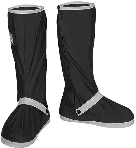 GeeRic Überschuhe Fahrrad wasserdicht (EU-40/42), Überschuhe Regenschutz Gamaschen - Schutz vor Regen und Schmutz - wasserdicht Outdoor Unisex
